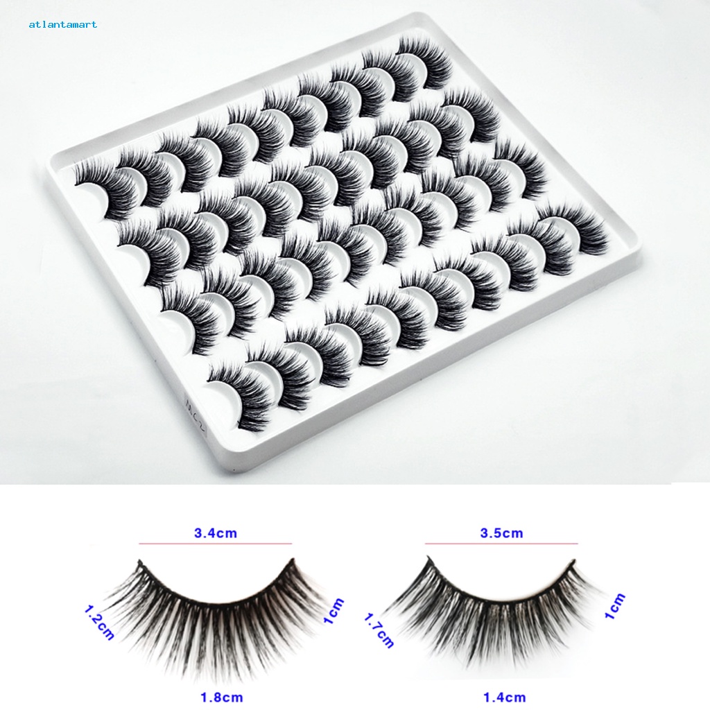 Túi Đựng Đồ Dùng Cao Cấp Tiện Dụng| Set 20 Cặp Lông Mi Giả 6D Dày Tự Nhiên