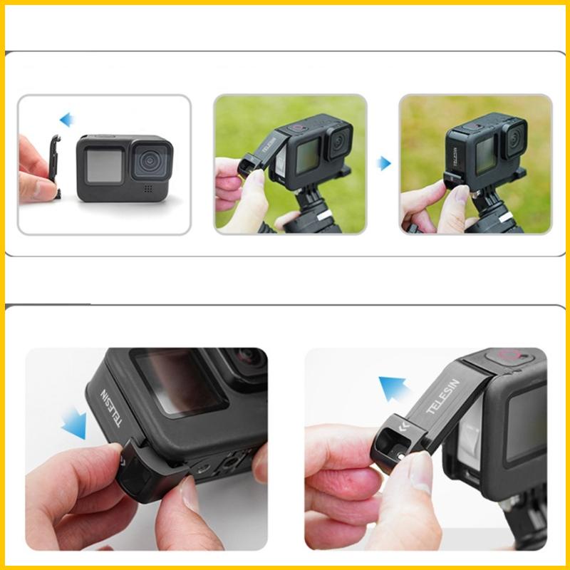 Nắp Đậy Pin Chống Bụi Cho Go Pro Hero 11 10 9 Ốp