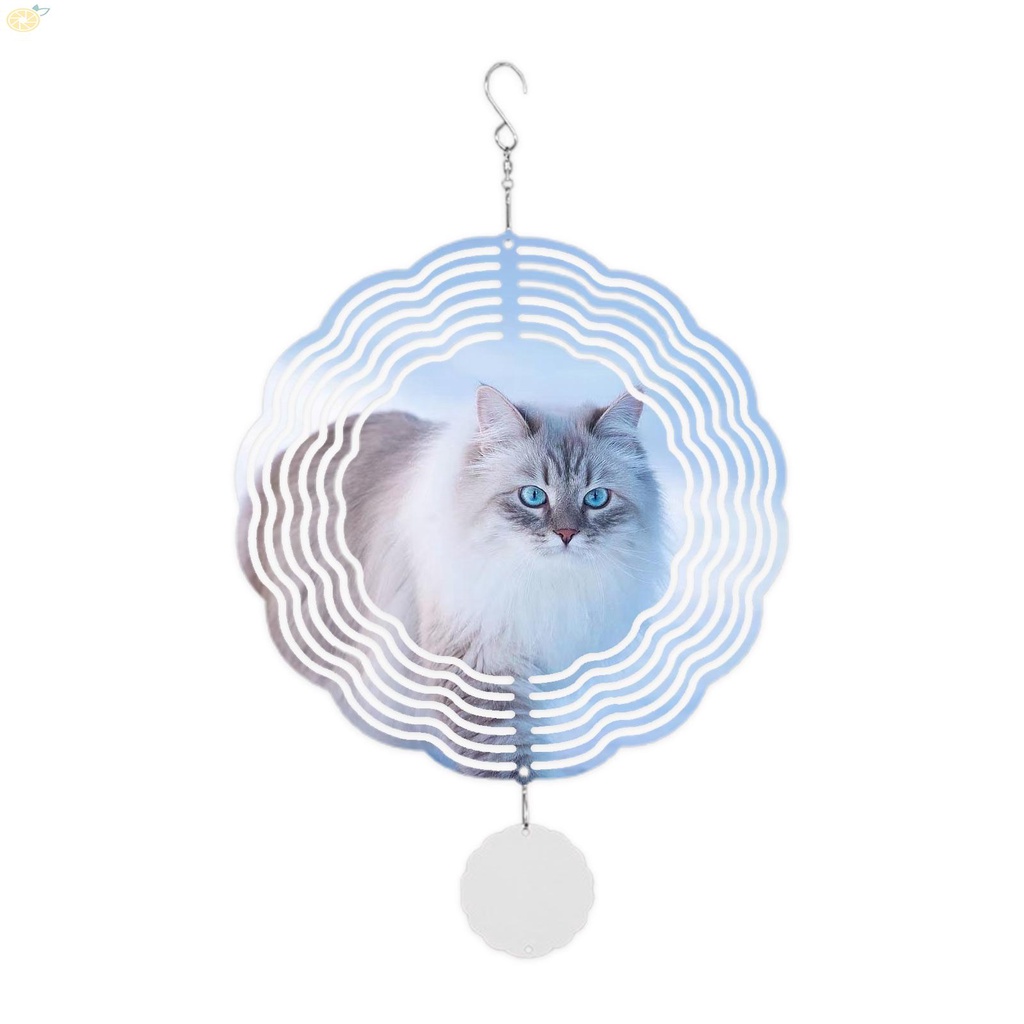 【VARSTR】Decoration Set 14.6*14.6*0.1cm Diy Rotating High Quality Chime Decoration