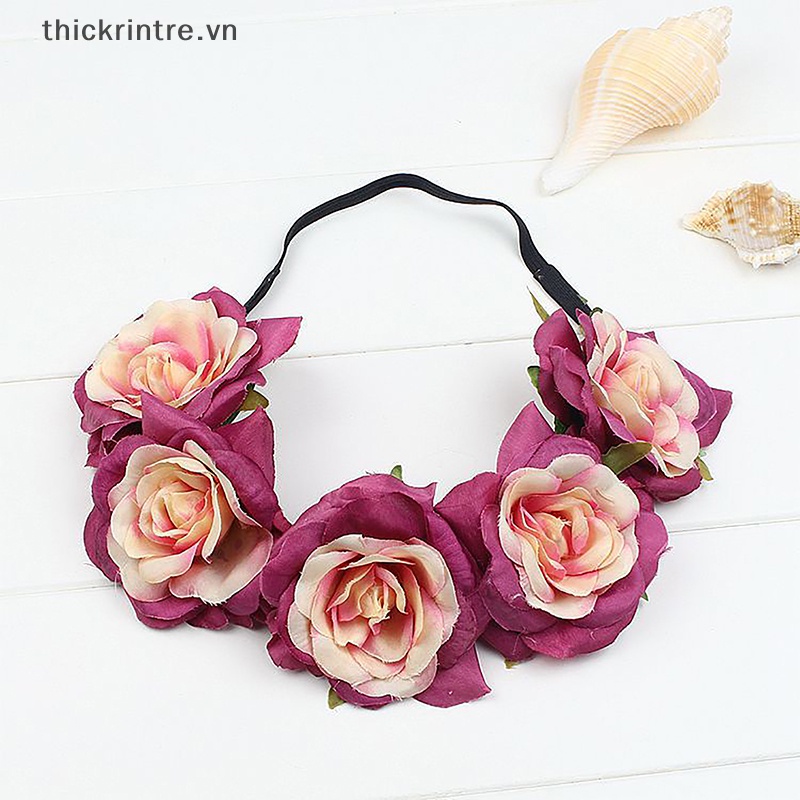 Kẹp Tóc Hình Hoa Lớn Nhiều Màu Sắc Thời Trang Cho Nữ
