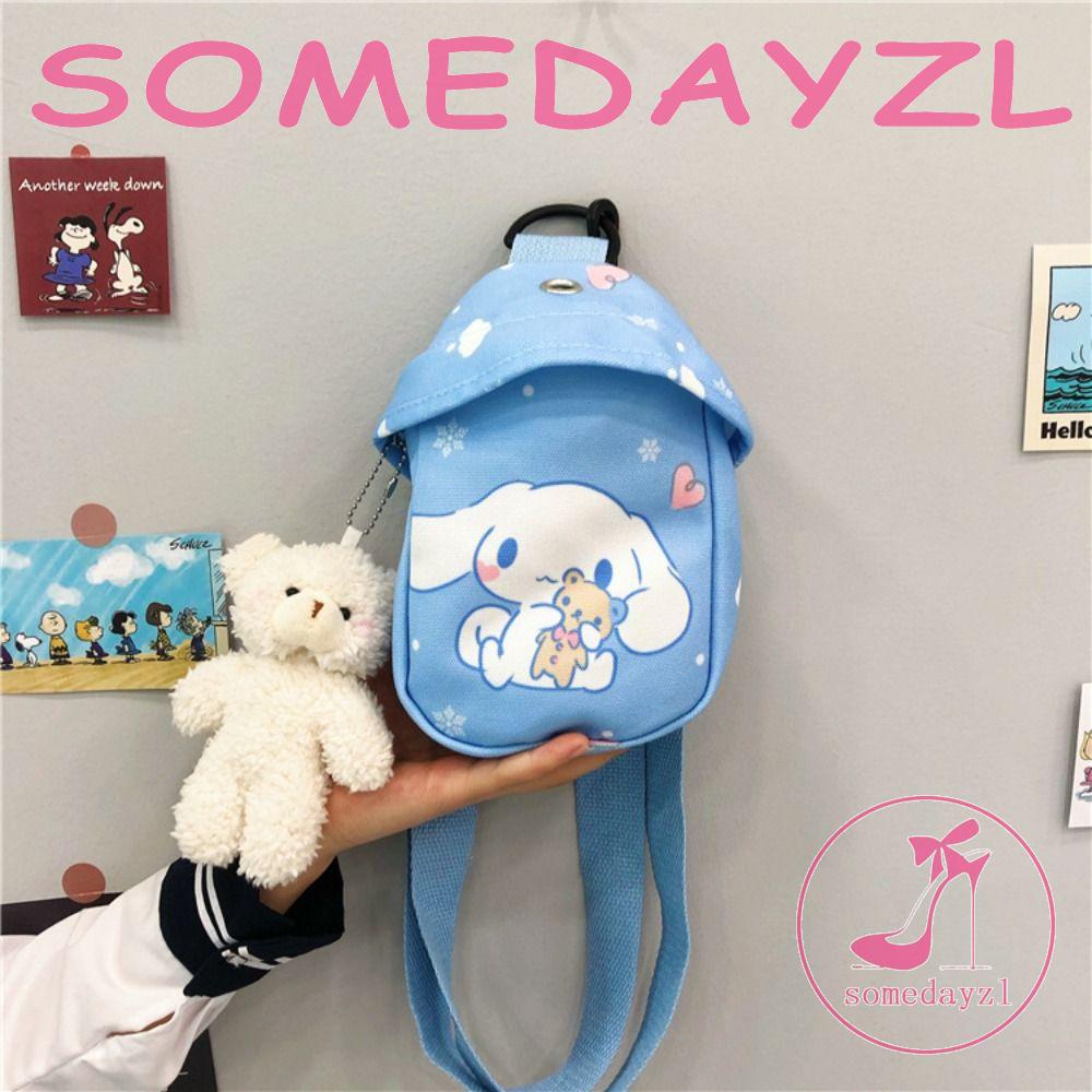 Túi Đeo Vai / Đeo Trước Ngực Chống Thấm Nước Hình Cinnamoroll Dễ Thương Cho Bé