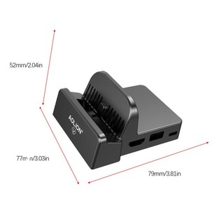 Mini Diy Replacement Dock Case For Nintend Switch Docking Station Portable Replacement Modified Material [Q/10]