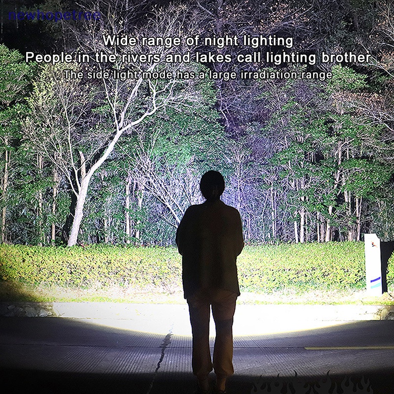 Ntvn al Đèn Pin An Toàn Sạc USB Cho Xe Hơi Hình Búa treasure Sồi