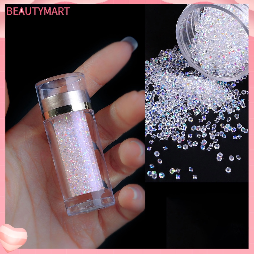 1 Lọ Đá Quý Mini Sang Trọng Trang Trí Móng Tay