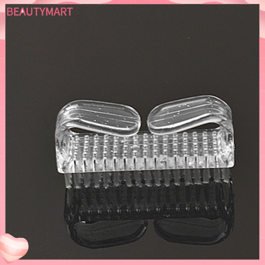 Bộ 4 Bàn Chải Vệ Sinh Móng Tay Cầm Nhựa Tiện Dụng