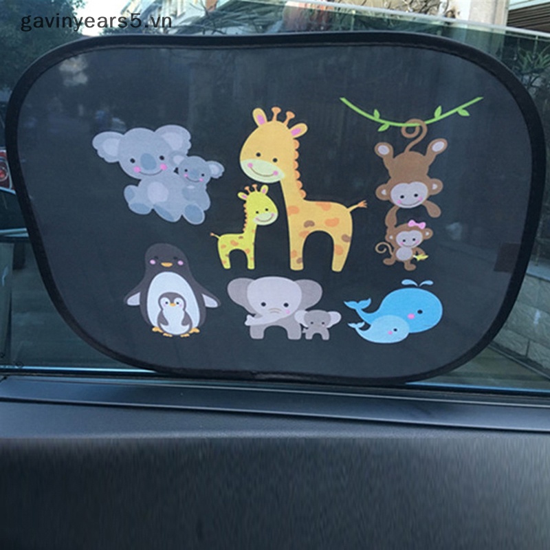 Tấm Che Nắng Cửa Sổ Xe Hơi Họa Tiết Động Vật Độc Đáo