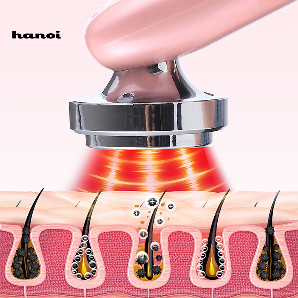 Máy Mát Xa Mặt Ion Làm Sạch Lỗ Chân Lông Và Săn Chắc Da