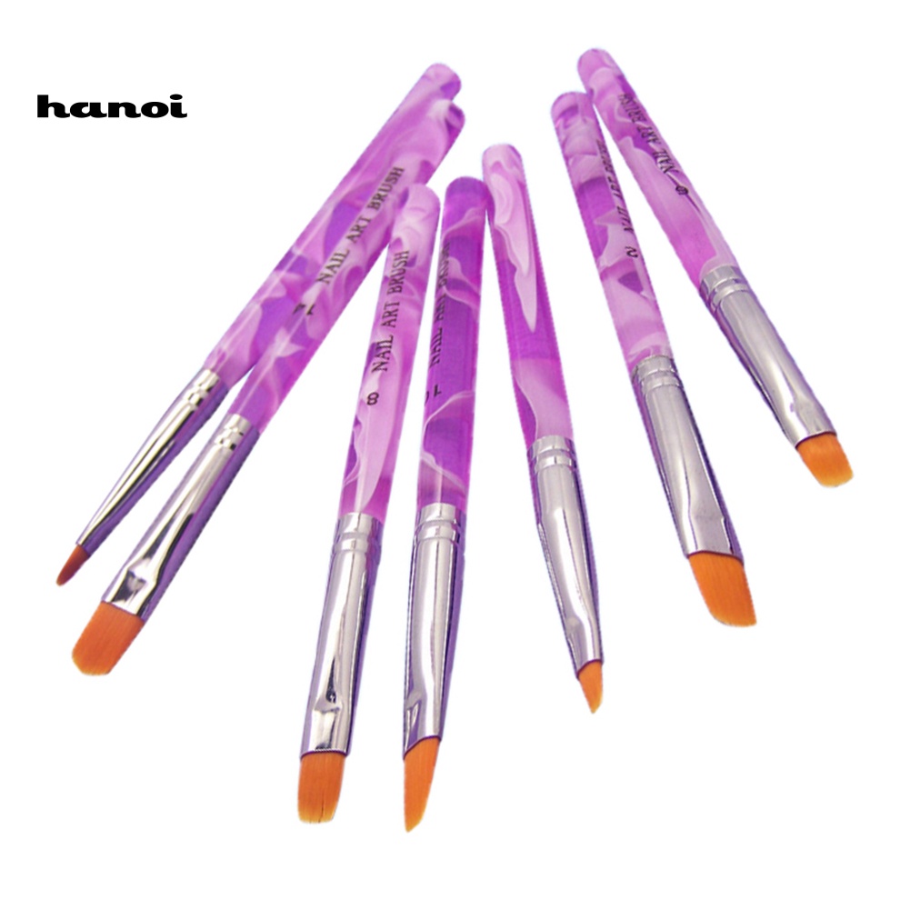 Set 7 Cọ Vẽ Trang Trí Móng Tay Nghệ Thuật