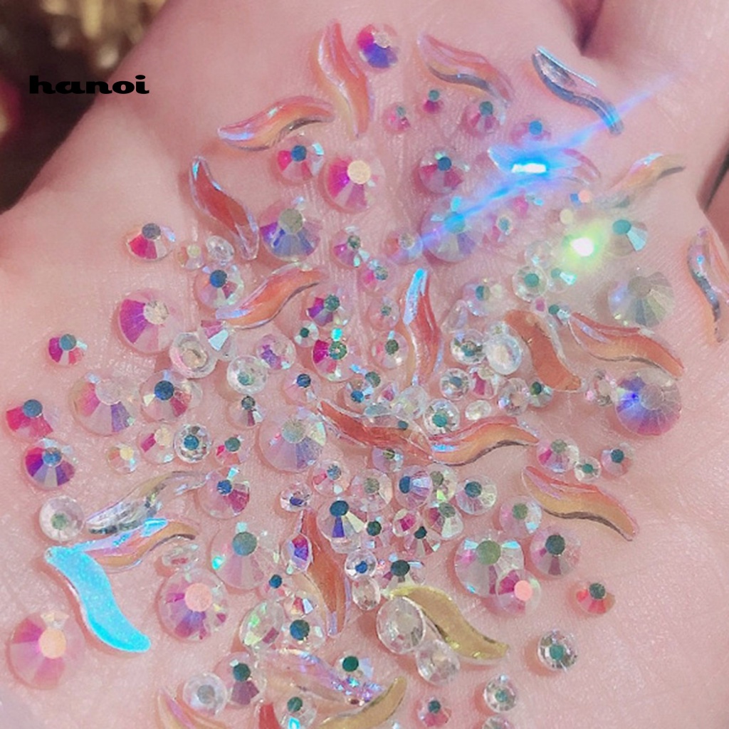 Đá Đính Trang Trí Móng Tay Nghệ Thuật DIY Độc Đáo