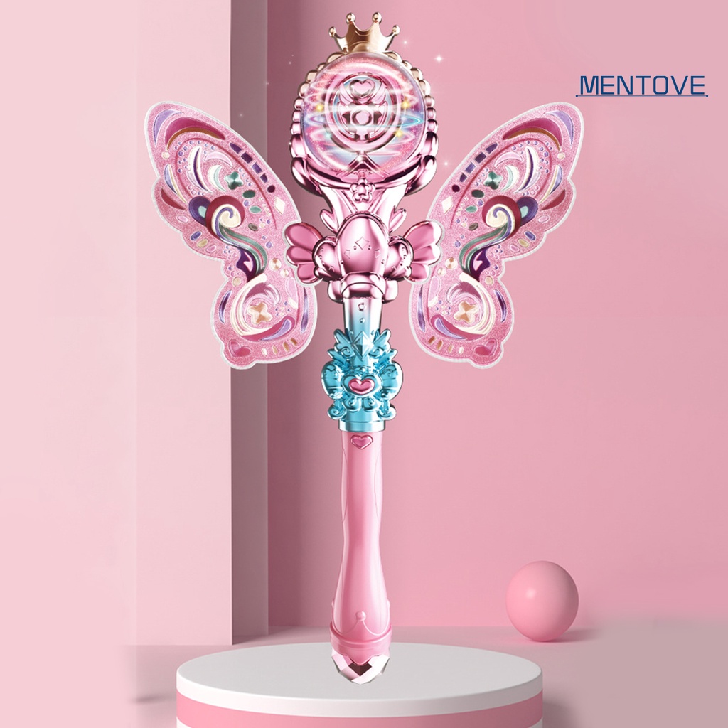 Cây Đũa Phép Bằng Nhựa Có Công Tắc Dành Cho Bé Gái