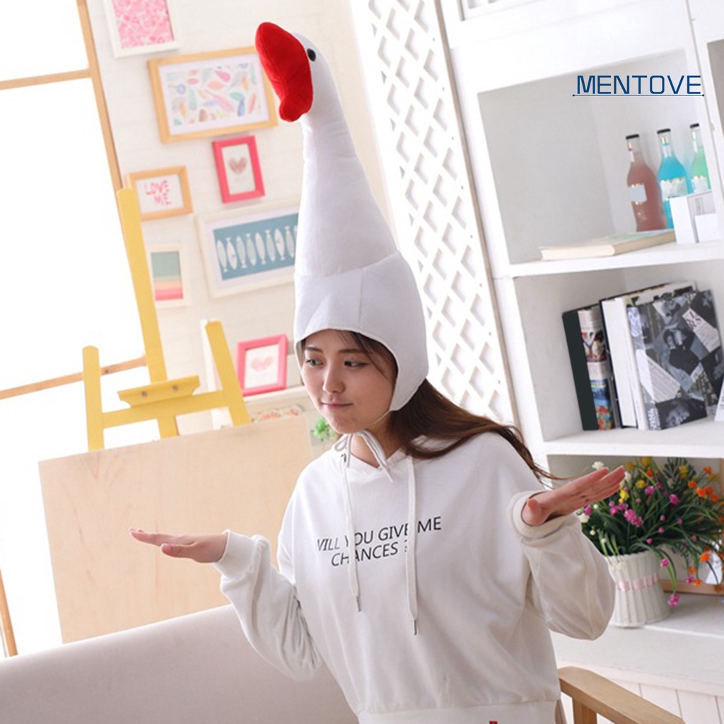 Mũ Lông Ngỗng Hoạt Hình Ngộ Nghĩnh Dùng Làm Đạo Cụ Chụp Ảnh