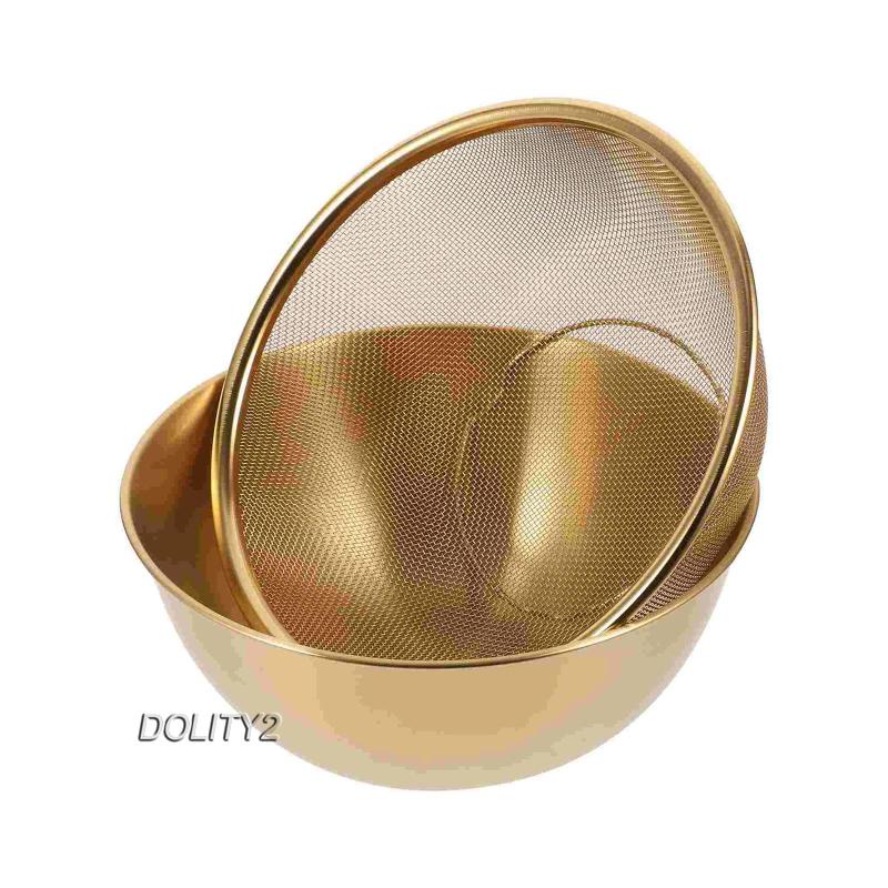 [Dolity2] Rổ Rửa Trái Cây Bằng Thép Không Gỉ