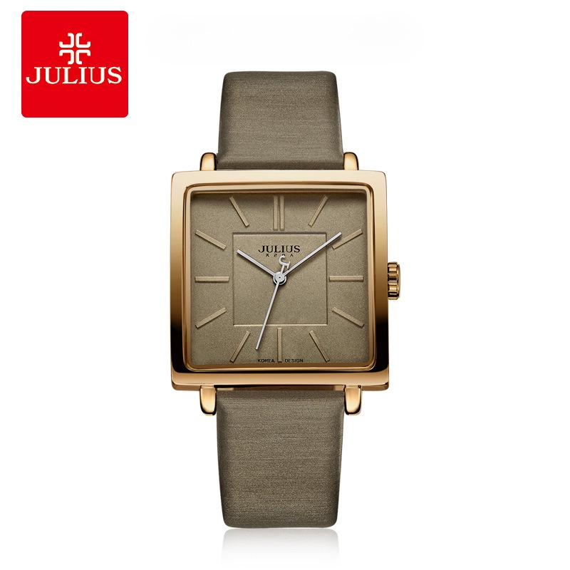 Đồng Hồ Đeo Tay Mặt Vuông JA-354 Đơn Giản Thời Trang Hàn Quốc