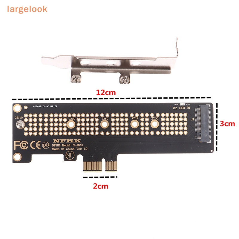 Thẻ Chuyển Đổi NVMe PCIe M.2 NGFF SSD Sang PCIe X1 4.0 Kèm Giá Đỡ Tiện Dụng
