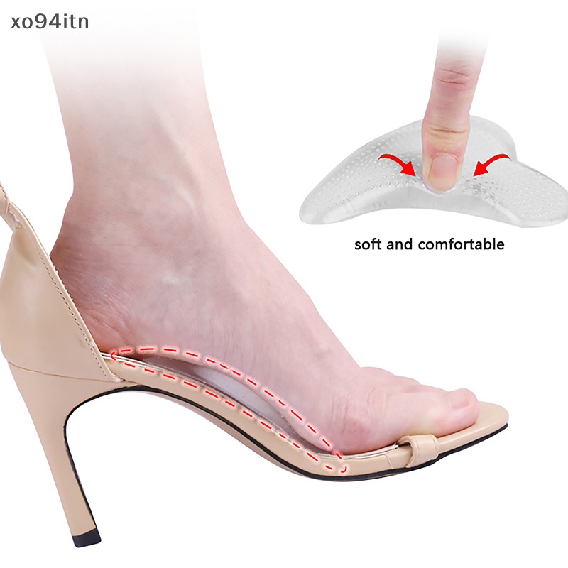 1 Cặp Đệm Lót Giày Cao Gót Chống Trượt Hình Trái Tim