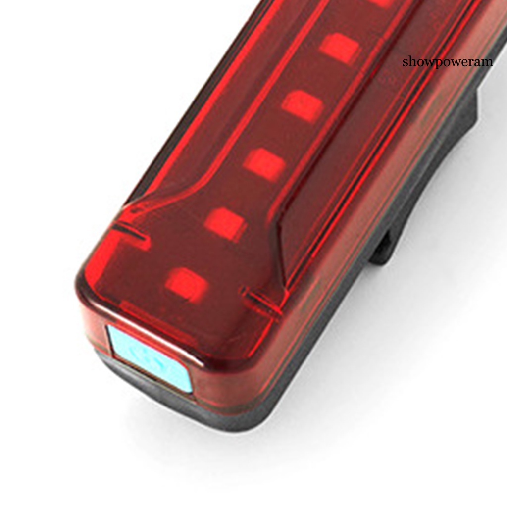 Đèn Cảnh Báo Chống Nước IPX5 Cổng Sạc USB Dùng Cho Xe Đạp