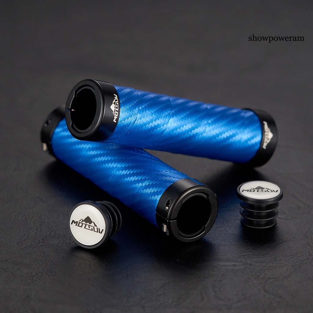 1 Cặp Vỏ Bọc Tay Lái Xe Đạp Hấp Thụ Sốc Chống Trượt Chất Lượng Cao