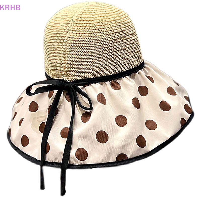 Nón Tai Bèo Rộng Vành Chống Nắng Bằng Cao Su Màu Đen Chống Tia UV Thời Trang Mùa Hè Cho Nữ Mới