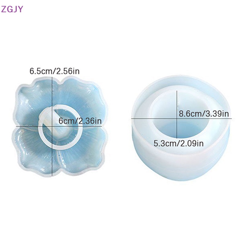 Khuôn Silicon Làm Hộp Đựng Trái Cây / Vật Liệu Resin Epoxy Pha Lê Sáng Tạo DIY Mới