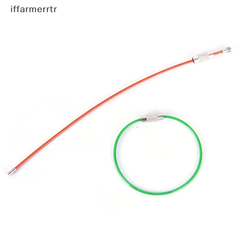 Vòng Khóa Dây Cáp Chìa Khóa Bằng Thép Không Gỉ