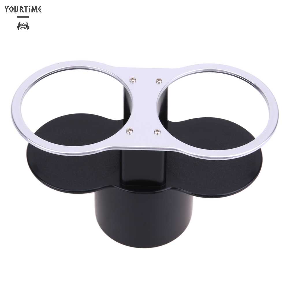 Giá Đỡ Cốc Uống Nước Tự Động Hai Lỗ Cho Xe Hơi