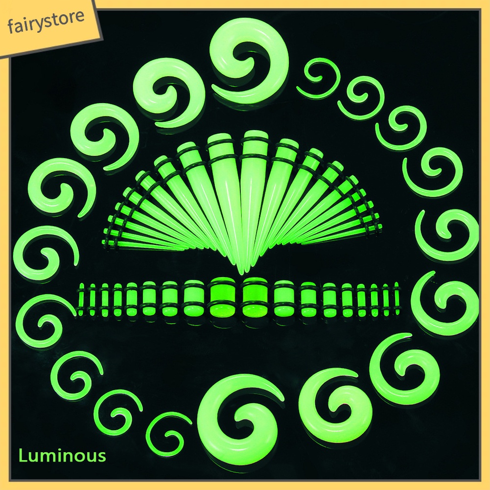 Set 54 Khuyên Nong Tai Acrylic 1.6-10mm