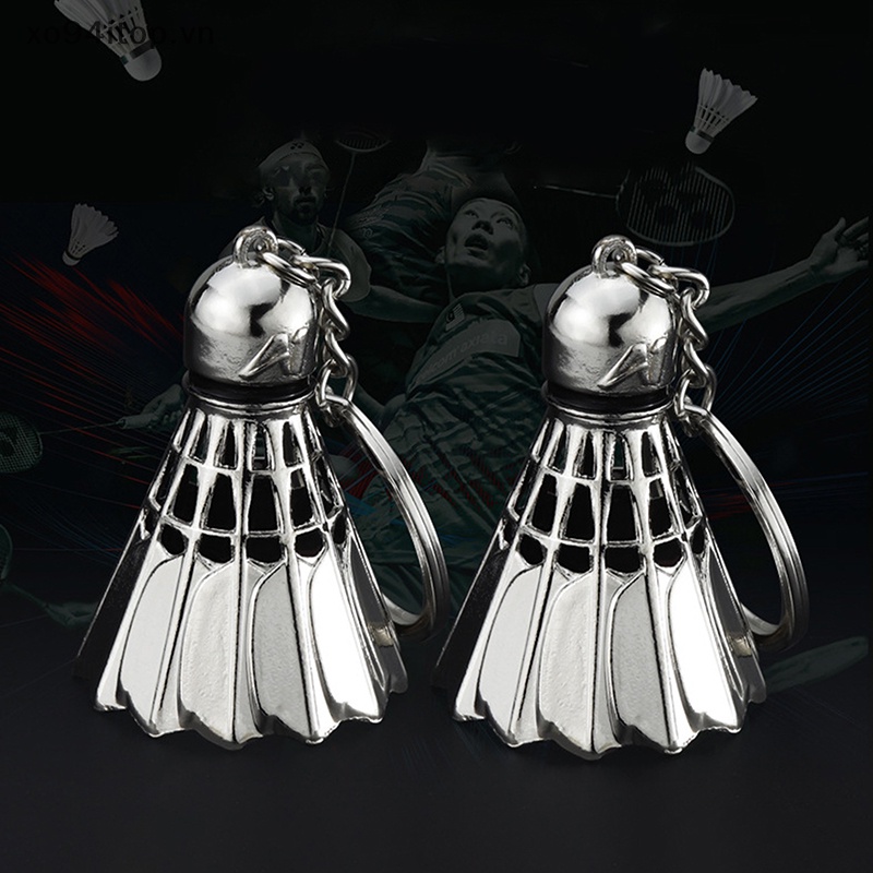 Móc Khóa Hình Quả Cầu Lông 3D Sáng Tạo