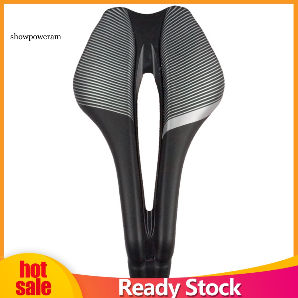 Yên Xe Đạp Giả Da Mềm Khoét Rỗng Giảm Xóc