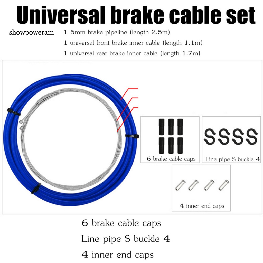Bộ Dây Phanh / Dây Chuyển Số 2 / 2.5M Thông Dụng Cho Xe Đạp Leo Núi