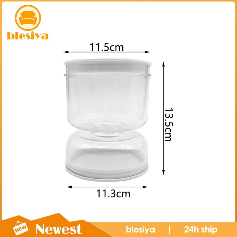 Hũ Thủy Tinh Trong Suốt Có Nắp Lật Dùng Đựng Gia Vị / Trái Cây / Tỏi / Nấm