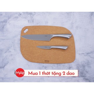 [TẶNG DAO] Thớt sợi gỗ Neoflam kelp trơn, chịu nhiệt 170℃, chống xước thân thiện với dao, không chứa BPA
