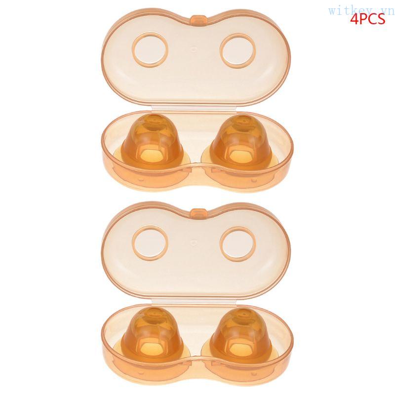 Dụng Cụ Chỉnh Sửa Tư Thế Núm Vú Giả Bằng Silicone Không Đau