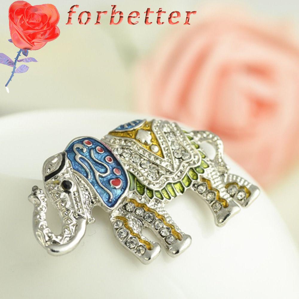 Ghim Cài Áo Hình Chú Voi / Mèo / Tôm Hùm Dễ Thương Sáng Tạo|Phụ Kiện Trang Trí Hình Chim Nhiều Màu Sắc