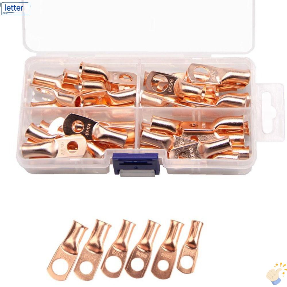 LET 40 Đầu Nối Dây Đồng 5 / 16 AWG 8 6 Pin