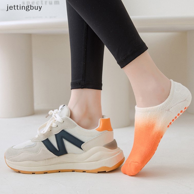 Vớ Cotton Màu Nhuộm Gradient Chống Trượt Thoáng Khí Thời Trang Cho Trẻ Em