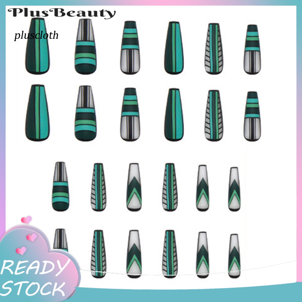 1 Bộ Móng Tay Giả Chống Lem Trang Trí Cho Nữ