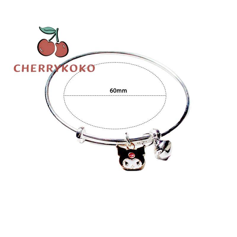 🍒🍒CHERRYKOKO Vòng Tay Hoạt Hình Sanrio Melody Chuông Hoạt Hình Dễ Thương Cho Nữ Sinh