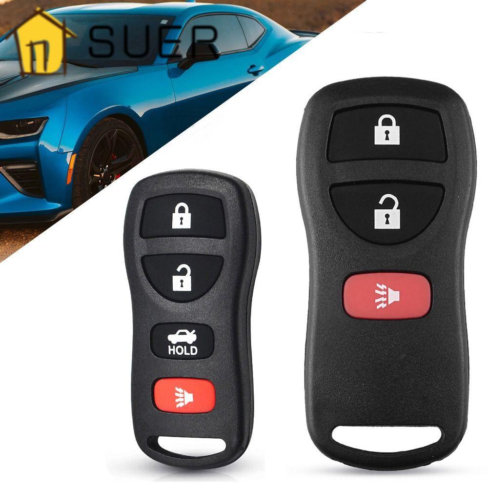 Vỏ Chìa Khóa Điều Khiển Từ Xa 3 / 4 Nút Cho Nissan Quest Tiida Livina X-Trail Paladin 2003 2004 2005 2006