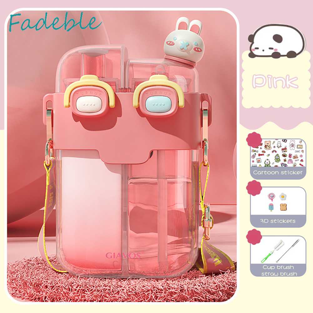 Bình Nước 780ML Hoạt Hình Dễ Thương Cho Bé