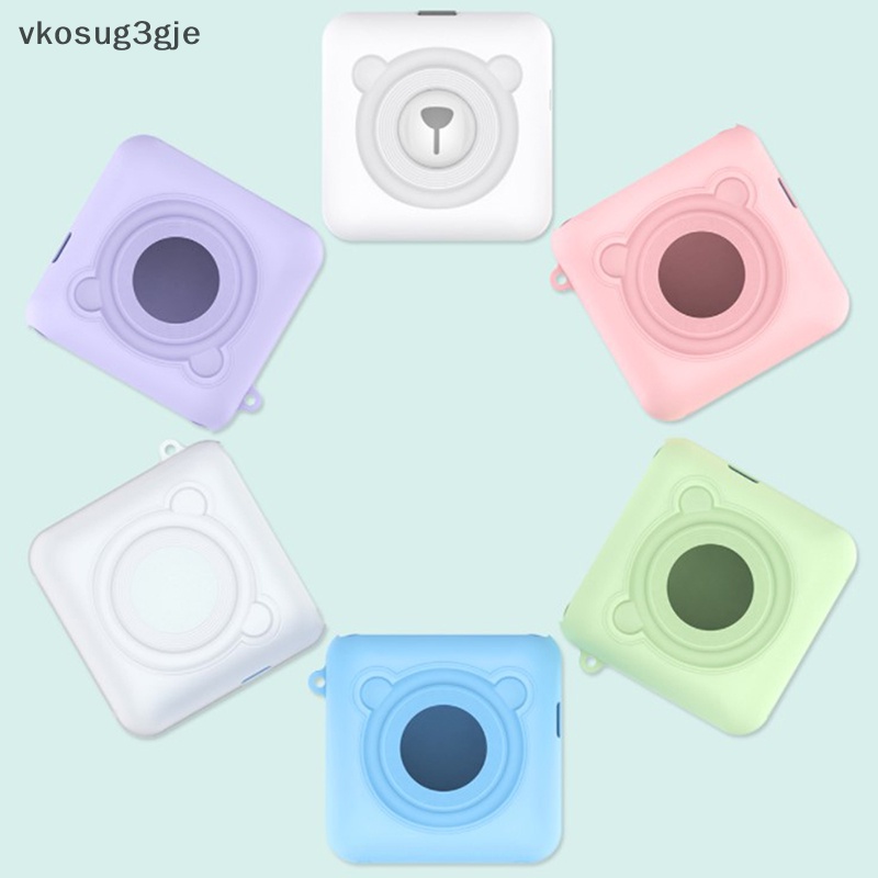 Vk A6 peripage xách tay bluetooth nhiệt ảnh máy in inkless máy in mềm Bìa Je