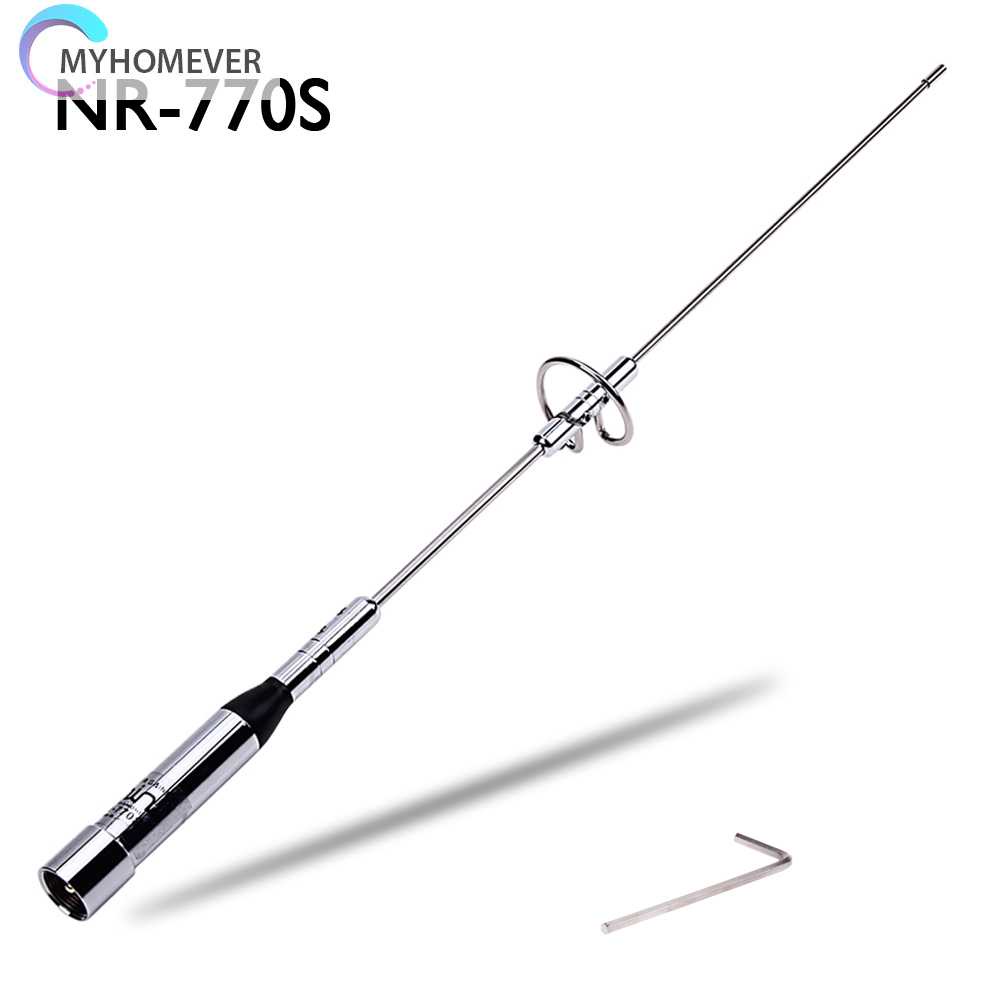 Ăng Ten Radio Băng Tần Kép VHF / UHF 100W NL-770S Cho Xe Hơi TYT 17.5in