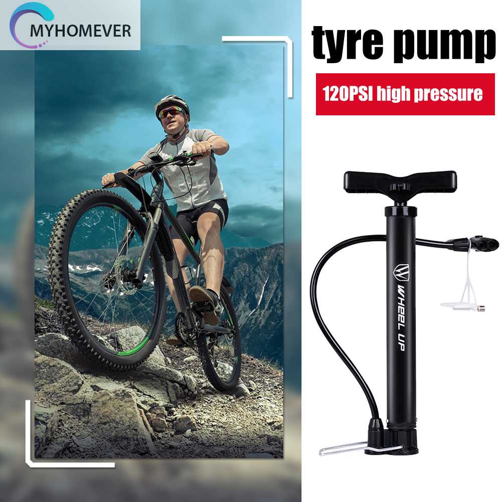 Máy Bơm Lốp Xe Đạp 120psi Cho Van Presta Mỹ / Presta