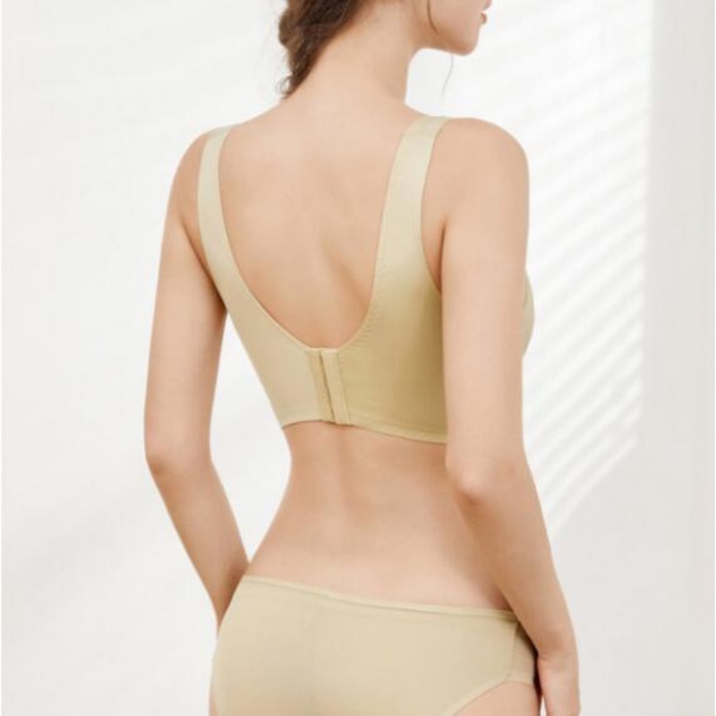 Áo Ngực Siêu Mỏng Bằng Cao Su Pha Lê Phong Cách Mới Với Tai Thỏ Cúp Lớn Nâng Ngực Thoáng Khí Cho Nữ