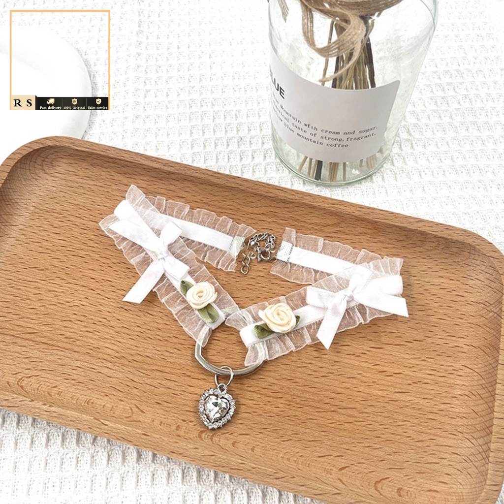 Vòng Cổ Choker Đính Đá Quyến Rũ Thời Trang Cho Nữ shopee10 shopee10