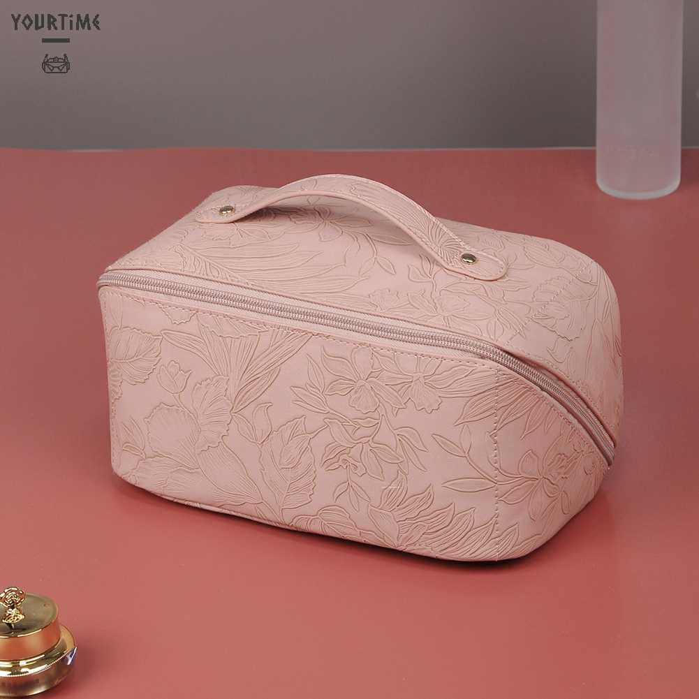 Túi Da PU Đựng Đồ Trang Điểm Tiện Lợi Khi Đi Du Lịch