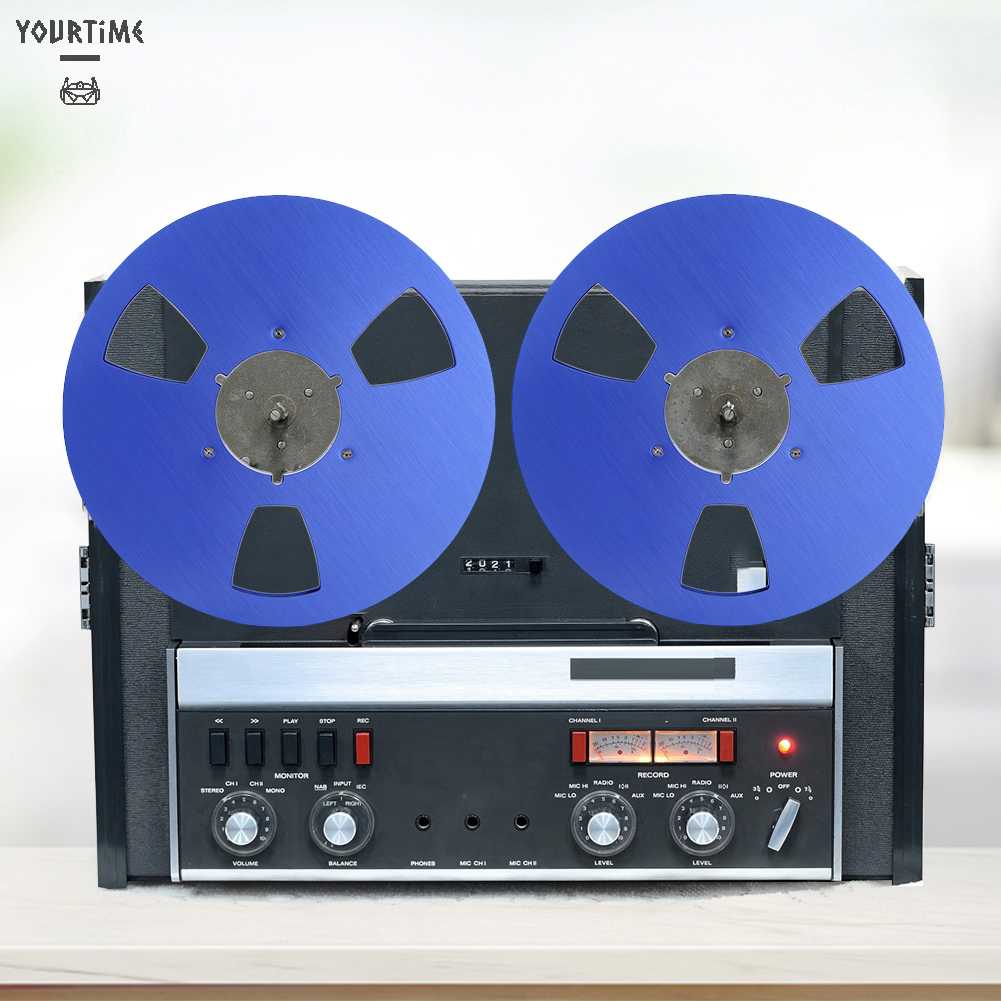 Cuộn Băng Ghi Âm Rỗng 10 Inch Bằng Hợp Kim Nhôm Cho Thợ Sửa Chữa ReVox / TEAC