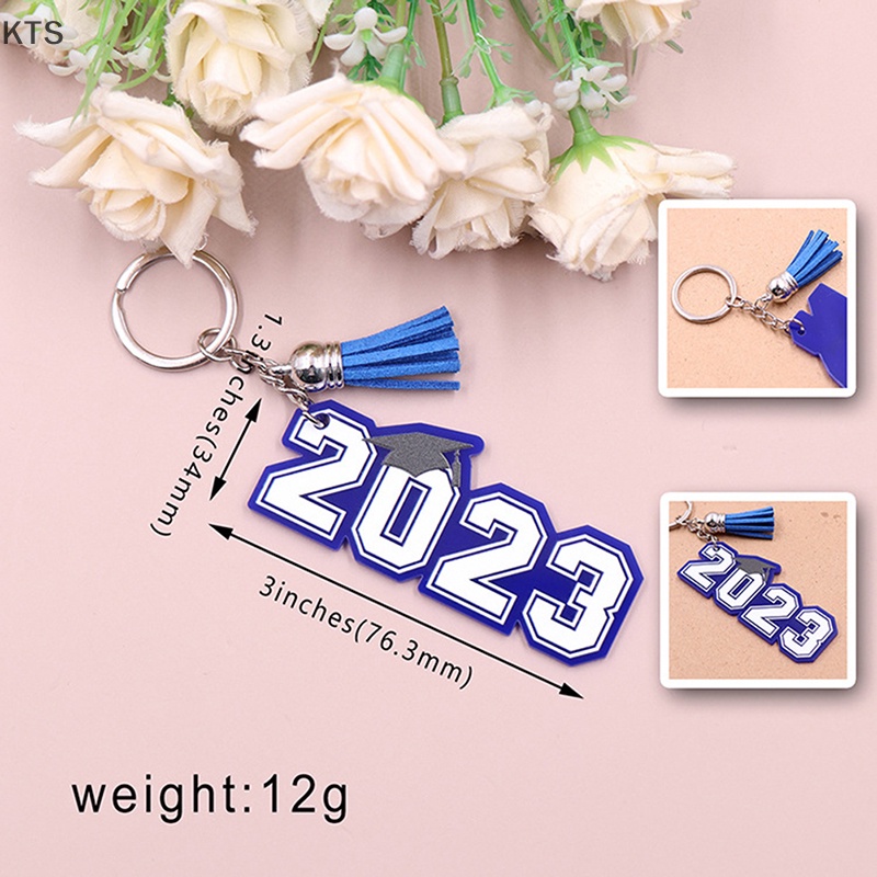 Hàng Mới Về 1 Móc Khóa Nhựa Acrylic In Chữ CN Class of 2023