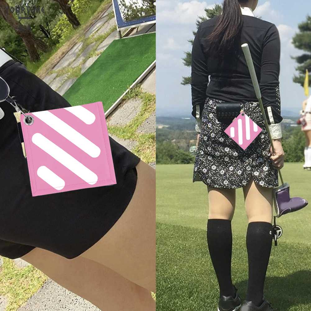 Túi Vệ Sinh Gậy Đánh Golf Hai Mặt Có Khóa Treo Tiện Dụng