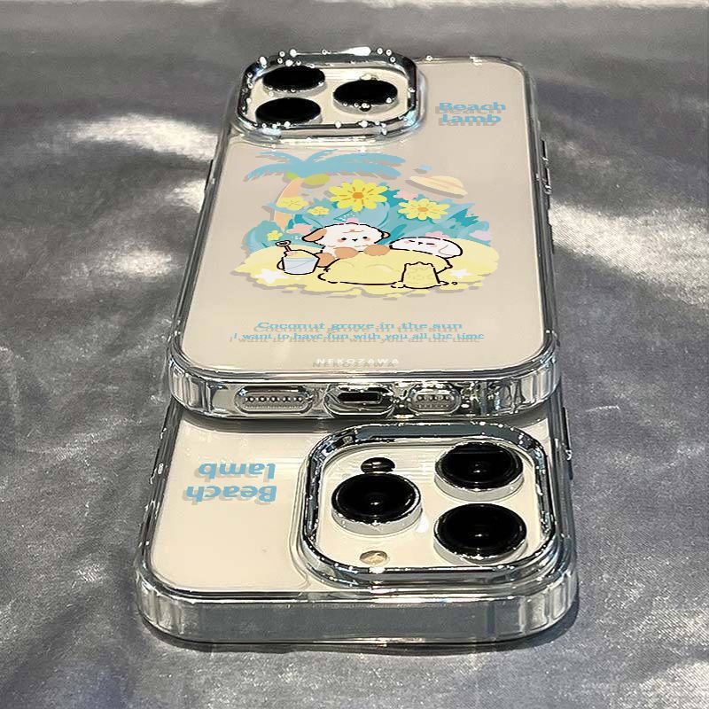 ✅Ốp Điện Thoại Mềm Chống Sốc Họa Tiết Bãi Biển Cho Iphone 14Pro Plus 813 12117 QL8J