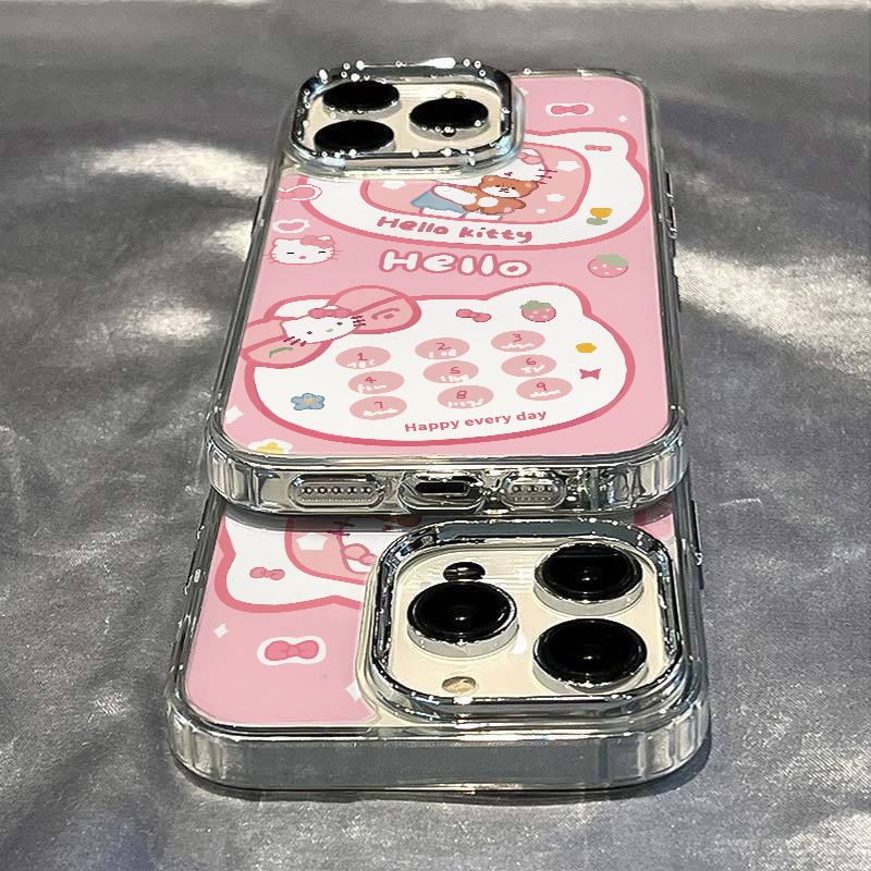 ✅Ốp Điện Thoại Mềm Chống Sốc Màu Hồng Cho Apple Iphone 11 max13 7 Plus 12814 Pro 5LXO